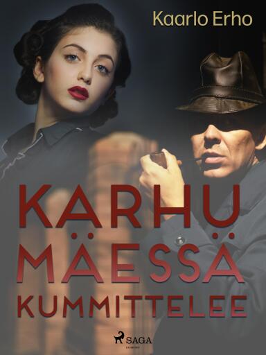 Portada del libro «Karhumäessä kummittelee», de Kaarlo Erho