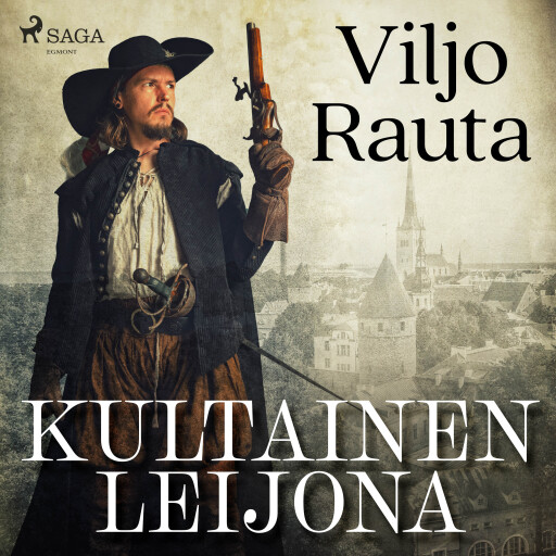 Portada del audiolibro «Kultainen leijona», de Viljo Rauta