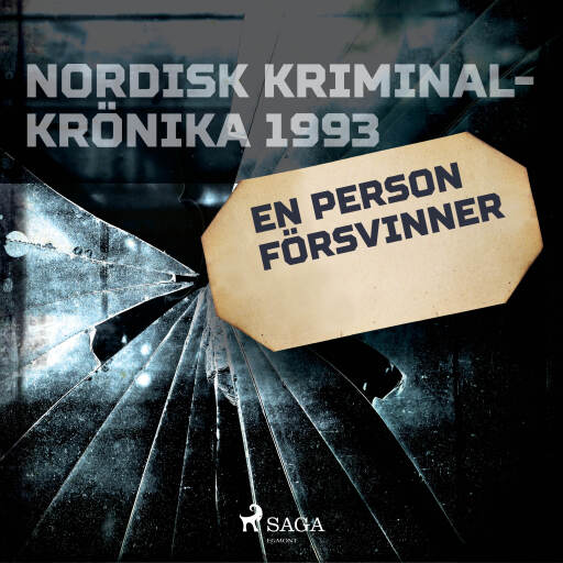 Portada del audiolibro «En person försvinner», de Diverse