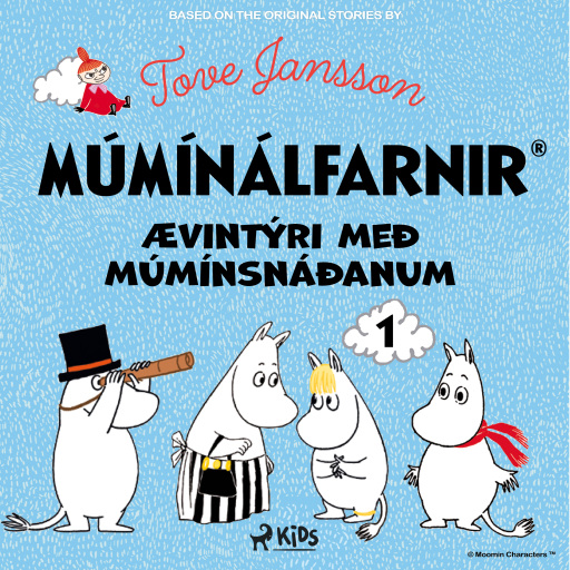 Portada del audiolibro «Ævintýri með múmínsnáðanum 1», de Tove Jansson