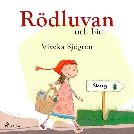 Portada del audiolibro «Rödluvan och biet»