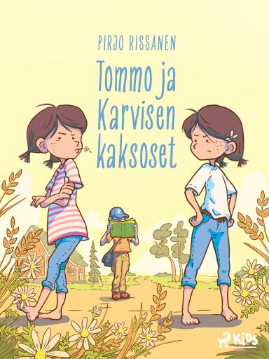 Portada del libro «Tommo ja Karvisen kaksoset», de Pirjo Rissanen