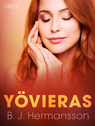 Portada del libro «Yövieras – eroottinen novelli», de B. J. Hermansson