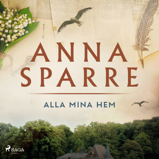 Portada del audiolibro «Alla mina hem», de Anna Sparre