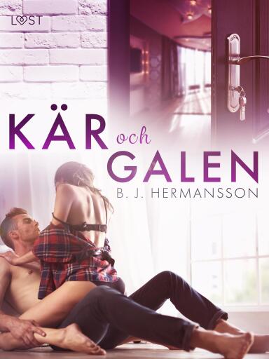 Portada del libro «Kär och galen - erotisk romance», de B. J. Hermansson