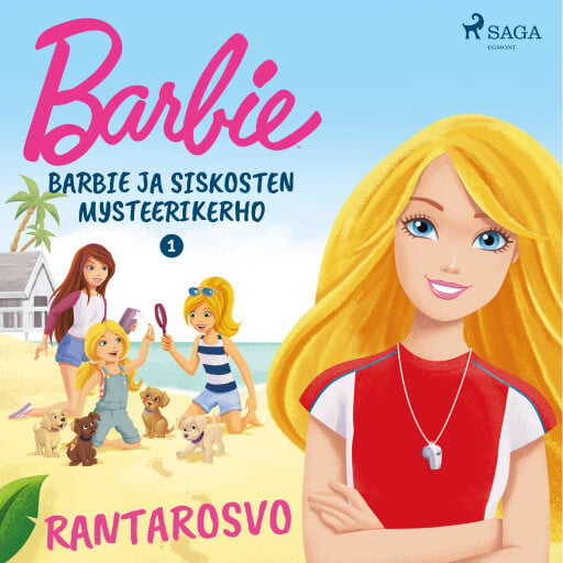 Portada del audiolibro «Barbie ja siskosten mysteerikerho 1 - Rantarosvo», de Mattel