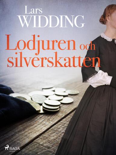 Portada del libro «Lodjuren och silverskatten», de Lars Widding