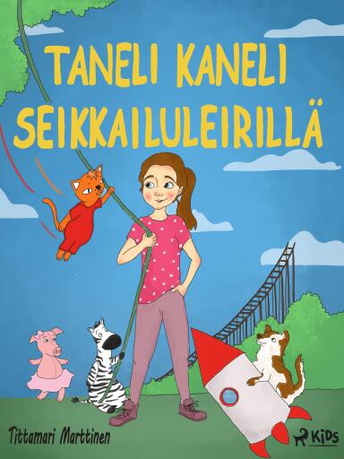 Portada del libro «Taneli Kaneli seikkailuleirillä», de Tittamari Marttinen