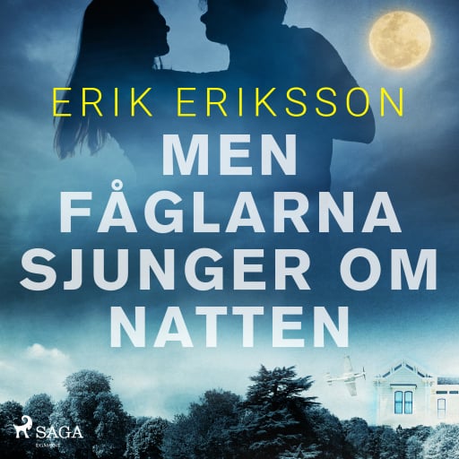 Portada del audiolibro «Men fåglarna sjunger om natten», de Erik Eriksson