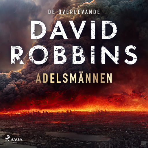 Portada del audiolibro «Adelsmännen», de David Robbins