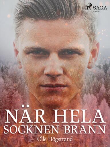 Portada del libro «När hela socknen brann», de Olle Högstrand