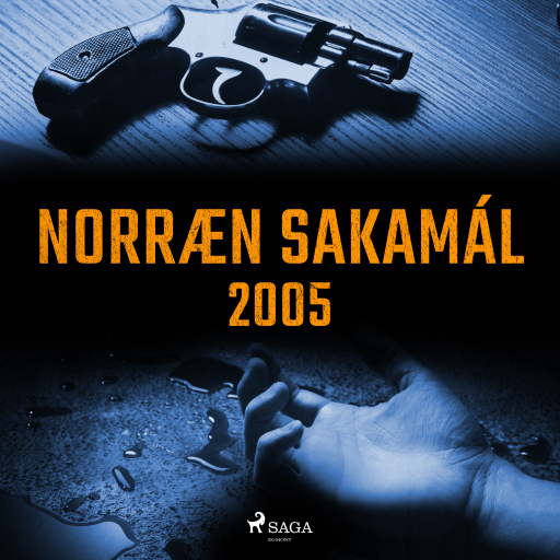 Portada del audiolibro «Norræn Sakamál 2005», de Forfattere Diverse
