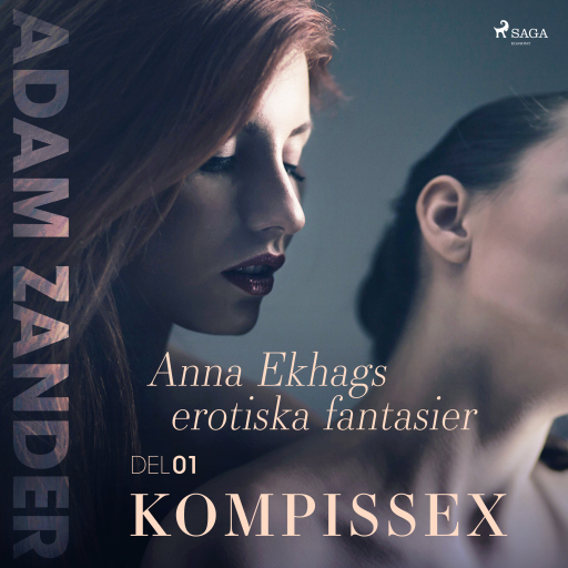 Portada del audiolibro «Kompissex – Anna Ekhags erotiska fantasier del 1», de Adam Zander