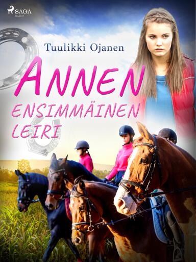 Portada del libro «Annen ensimmäinen leiri», de Tuulikki Ojanen