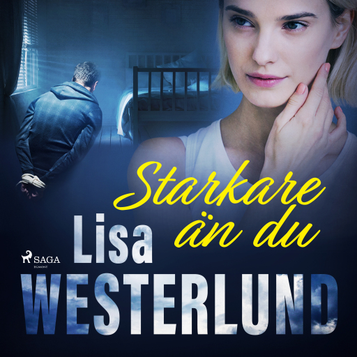 Portada del audiolibro «Starkare än du», de Lisa Westerlund