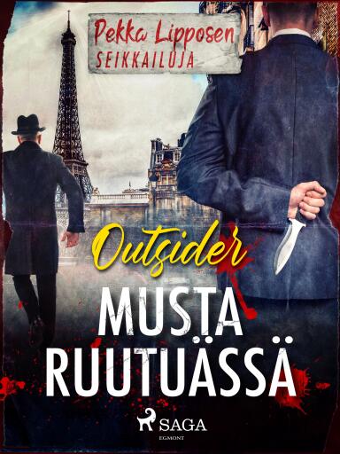 Portada del libro «Musta ruutuässä», de Outsider