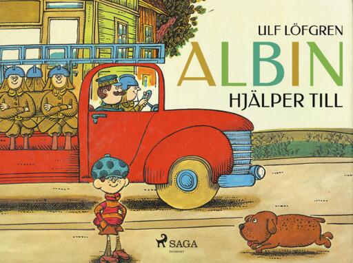 Portada del libro «Albin hjälper till»