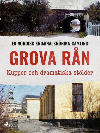 Portada del libro «Grova rån – Kupper och dramatiska stölder», de Diverse