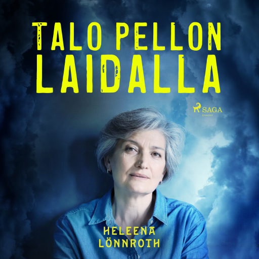 Portada del audiolibro «Talo pellon laidalla», de Heleena Lönnroth
