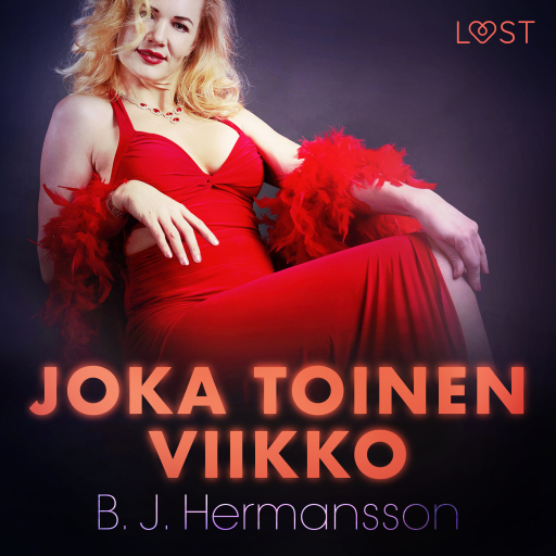 Portada del audiolibro «Joka toinen viikko - eroottinen novelli», de B. J. Hermansson