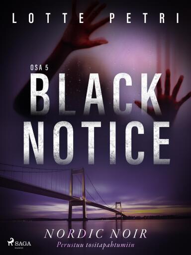 Portada del libro «Black notice: Osa 5», de Lotte Petri