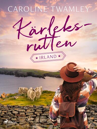 Portada del libro «Kärleksrutten - Irland», de Caroline Twamley