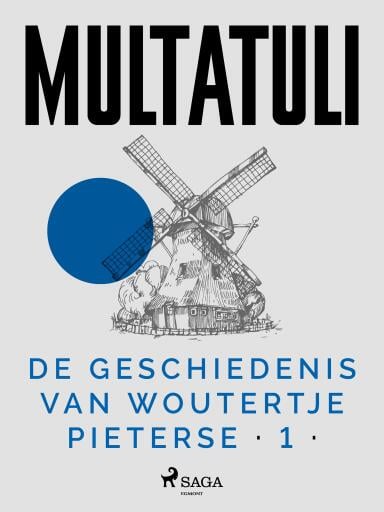 Portada del libro «De Geschiedenis van Woutertje Pieterse 1», de Multatuli