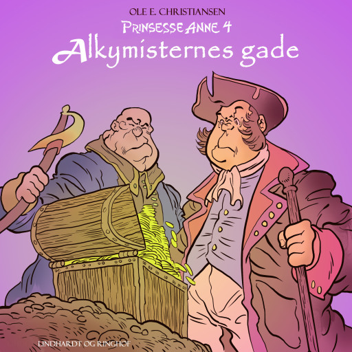 Portada del audiolibro «Alkymisternes gade», de Ole E. Christiansen