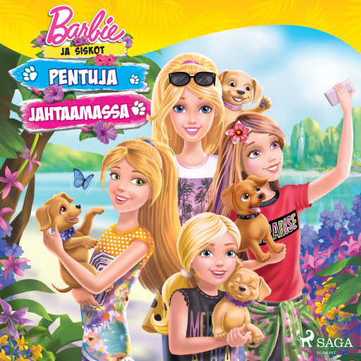 Portada del audiolibro «Barbie ja siskot - Pentuja jahtaamassa»