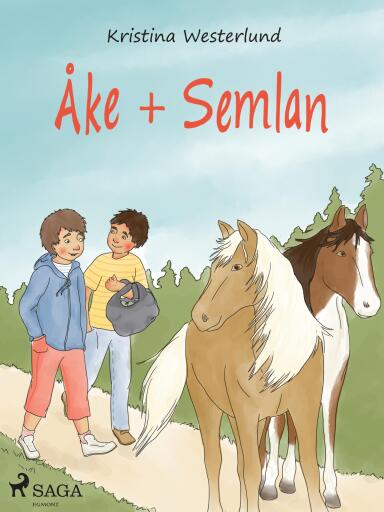 Portada del libro «Åke + Semlan», de Kristina Westerlund