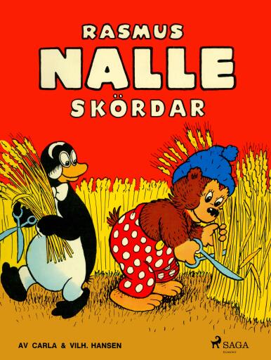 Portada del libro «Rasmus Nalle skördar», de Carla Hansen
