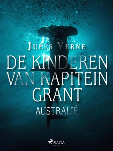 Portada del libro «De kinderen van kapitein Grant - Australië», de Jules Verne
