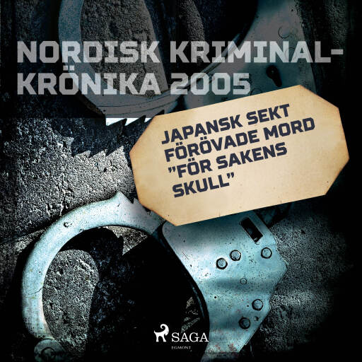 Portada del audiolibro «Japansk sekt förövade mord "för sakens skull"», de Diverse
