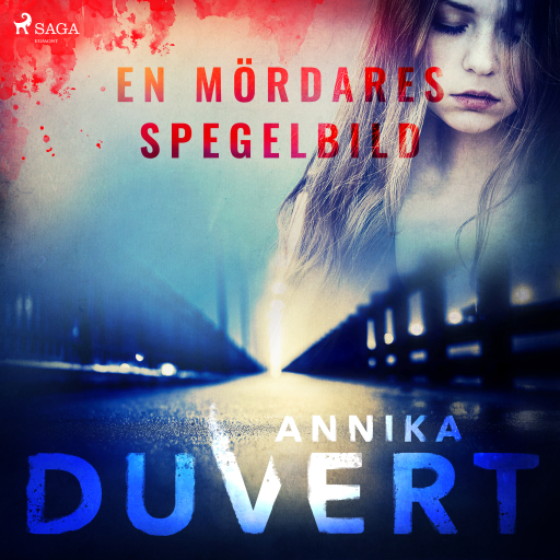 Portada del audiolibro «En mördares spegelbild», de Annika Duvert