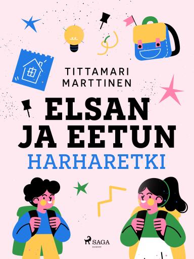 Portada del libro «Elsan ja Eetun harharetki», de Tittamari Marttinen