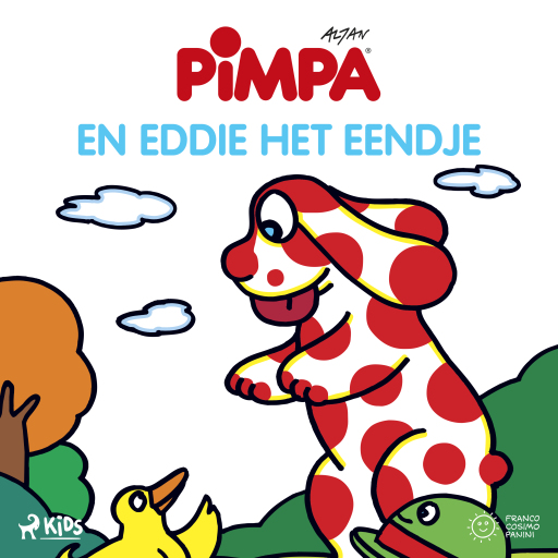 Portada del audiolibro «Pimpa - Pimpa en Eddie het eendje», de Altan