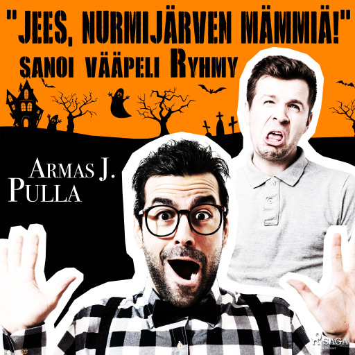 Portada del audiolibro «"Jees, Nurmijärven mämmiä!" sanoi vääpeli Ryhmy», de Armas J. Pulla