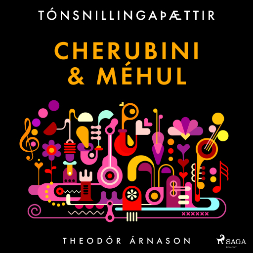 Portada del audiolibro «Tónsnillingaþættir: Cherubini & Méhul», de Theódór Árnason