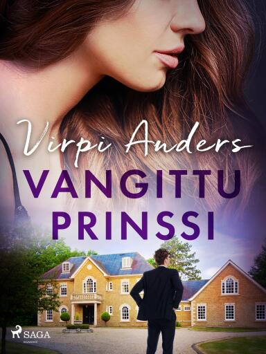 Portada del libro «Vangittu prinssi», de Virpi Anders