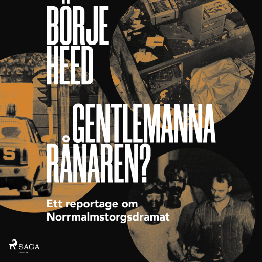 Portada del audiolibro «Gentlemannarånaren?», de Börje Heed