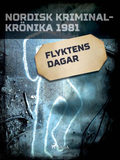 Portada del libro «Flyktens dagar», de Diverse