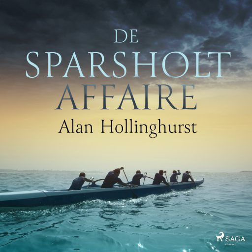 Portada del audiolibro «De Sparsholt-affaire», de Alan Hollinghurst
