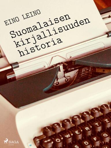 Portada del libro «Suomalaisen kirjallisuuden historia», de Eino Leino