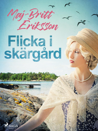 Portada del libro «Flicka i skärgård», de Maj-Britt Eriksson