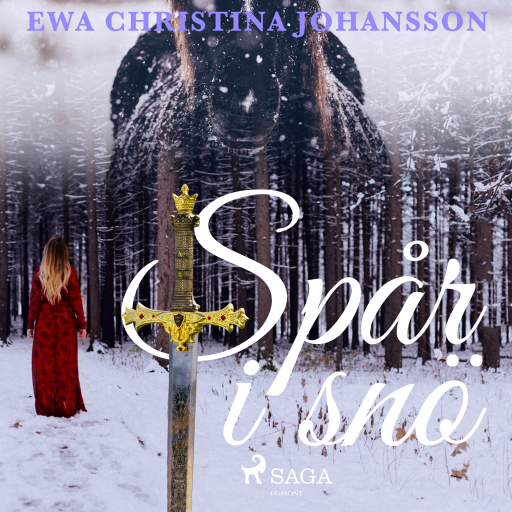 Portada del audiolibro «Spår i snö», de Ewa Christina Johansson
