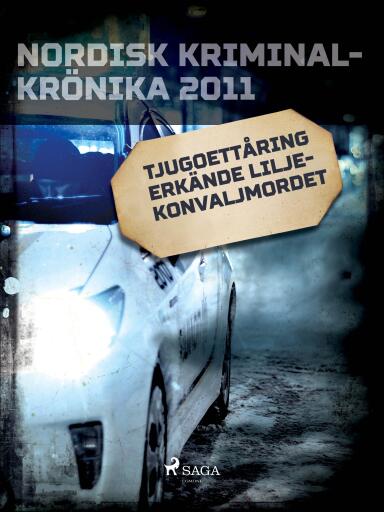 Portada del libro «Tjugoettåring erkände liljekonvaljmordet», de Diverse