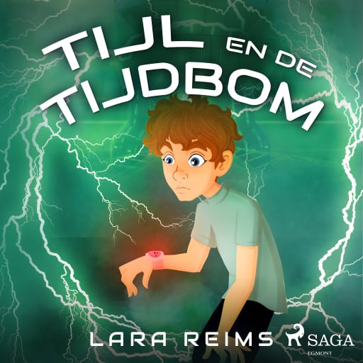 Portada del audiolibro «Tijl en de tijdbom», de Lara Reims