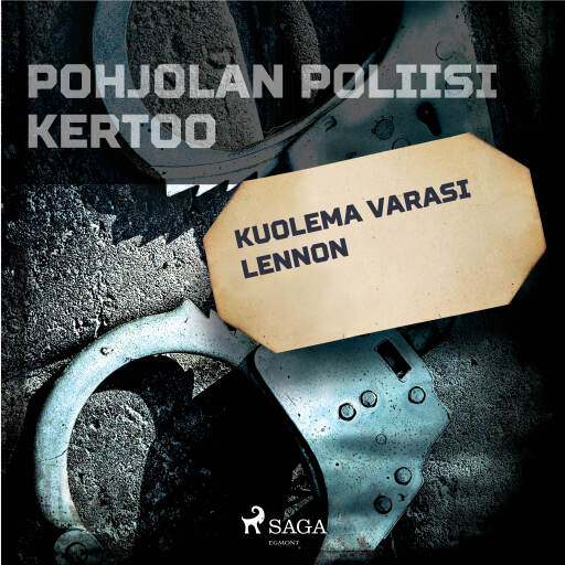 Portada del audiolibro «Kuolema varasi lennon», de Eri tekijöitä