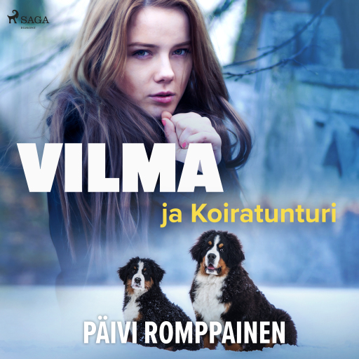 Portada del audiolibro «Vilma ja Koiratunturi», de Päivi Romppainen