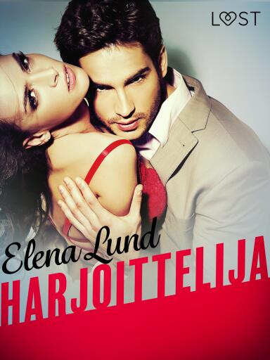 Portada del libro «Harjoittelija - eroottinen novelli», de Elena Lund